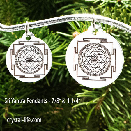 Sri Yantra Pendant - 7/8