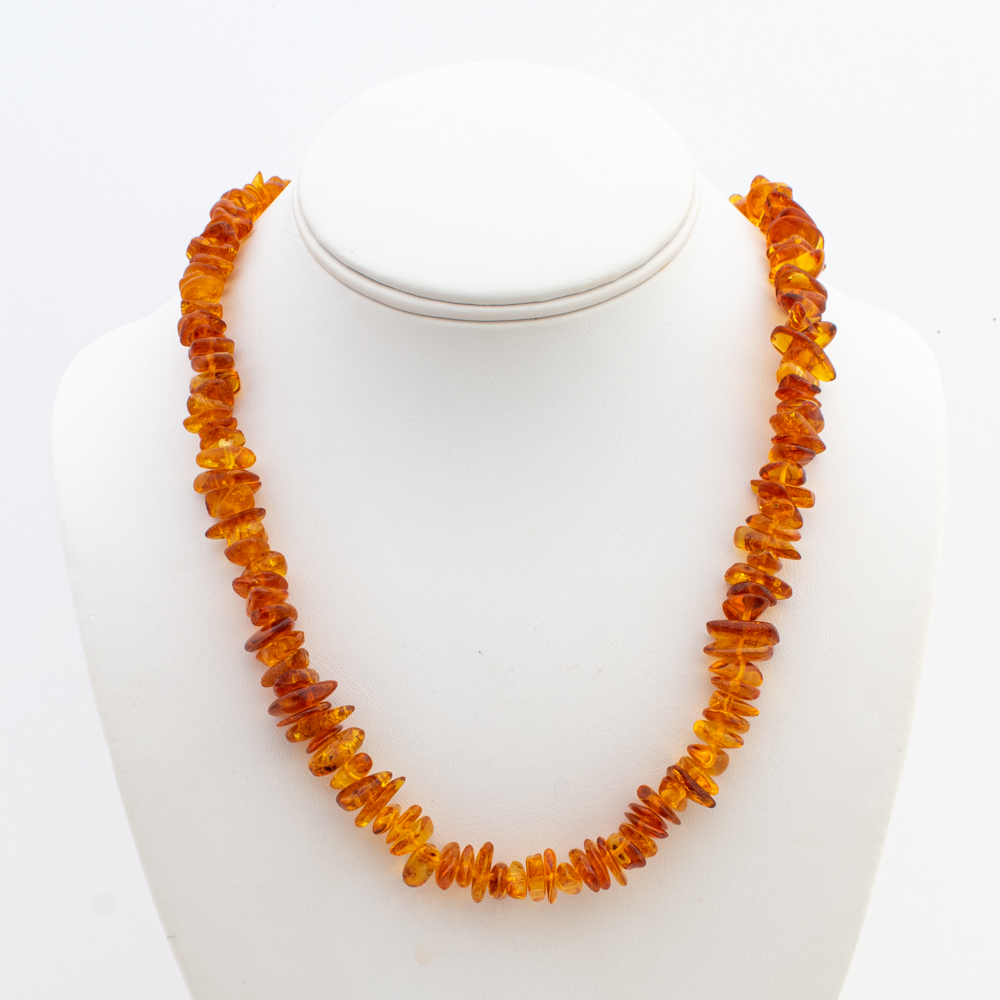 long amber necklace