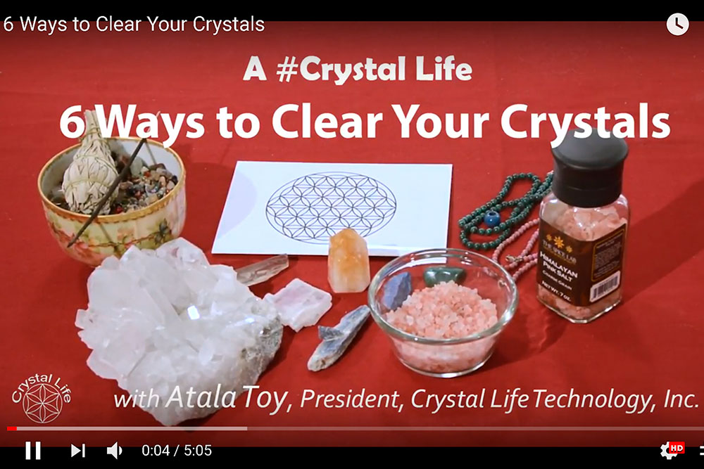 6 ways to clear crystals | Crystal Life