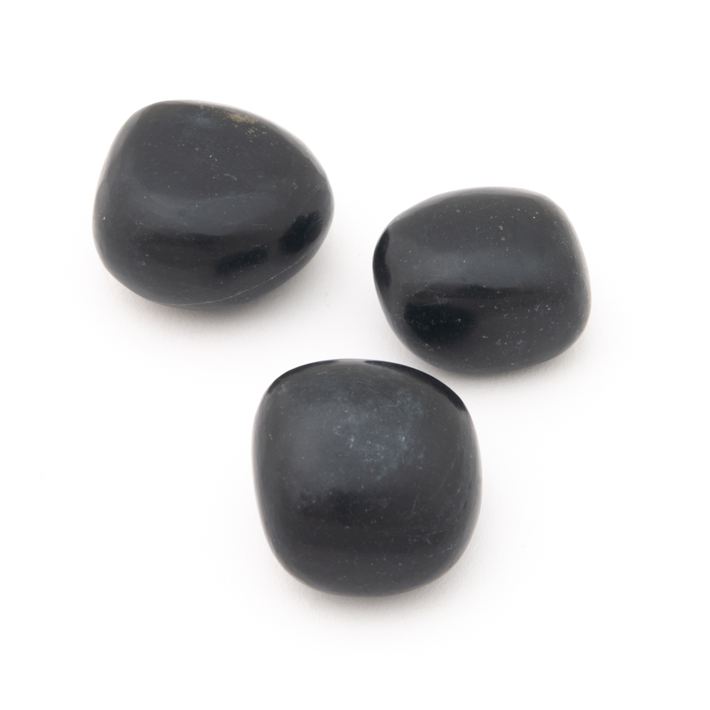 Black Onyx Tumbled Pocket Stone
